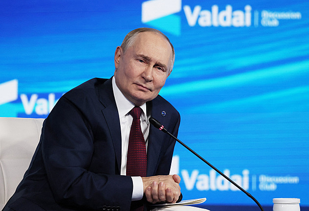 Už to dělat nebudu, řekl Putin o dronech létajících nad Dánskem