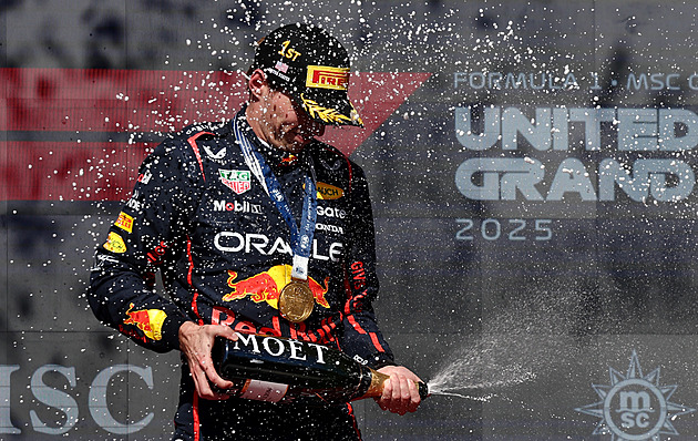 Velkou cenu USA F1 ovládl Max Verstappen, McLaren v Austinu nestačil