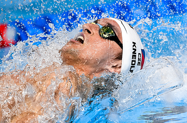 Knedla jako první Čech plaval 100 metrů znak pod 50 sekund, říká si o medaili