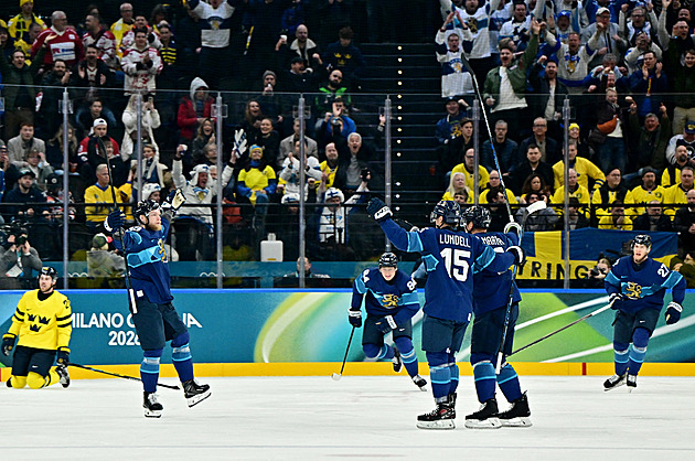 ONLINE: Finové vedou nad Švédy už o dva góly, Slováci hrají s Itálií bez branek